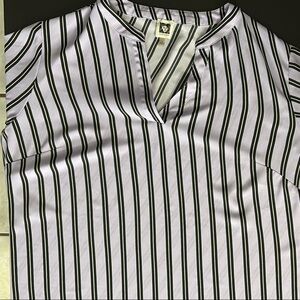 Striped Black and Lavender Top